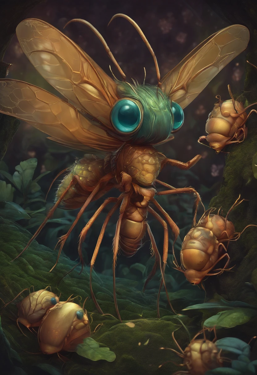 1girl, silk, cocoon, spider web, laying on the ground, masterpiece, best quality, highly detailed, spider, covered in large spiders, green cocoon