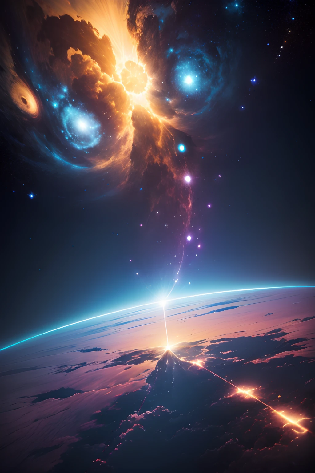 After the universe
Beyond our dimension