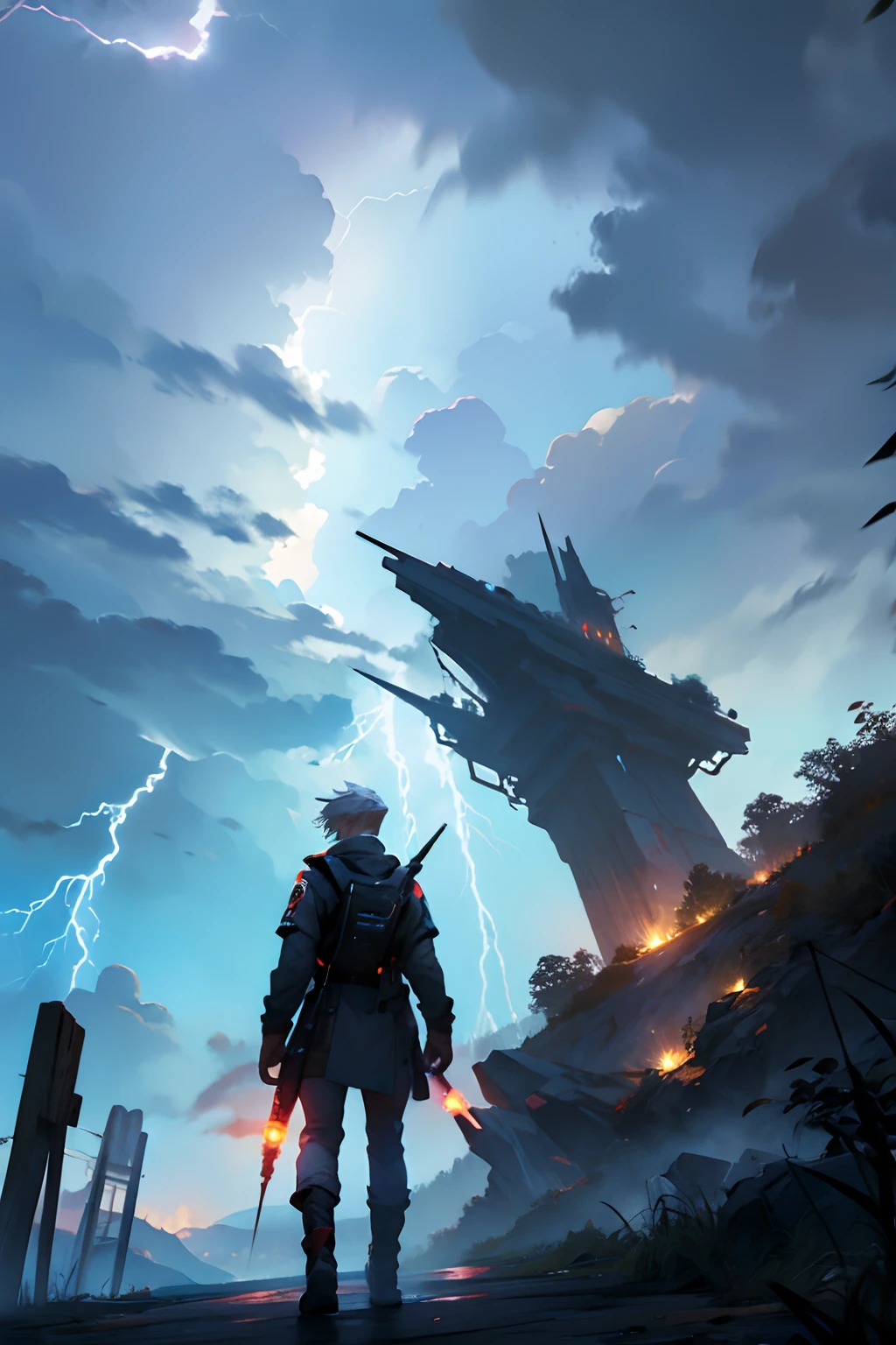 Thunderbolt and lightning