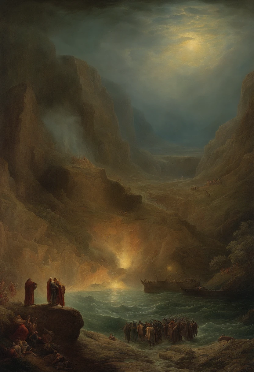 La bataille finale, Illustration par Gustave Dore sans fumer