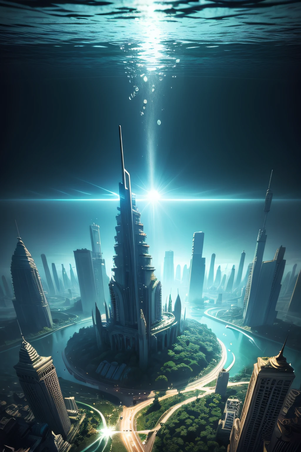 cidade submersa, Civilization underwater