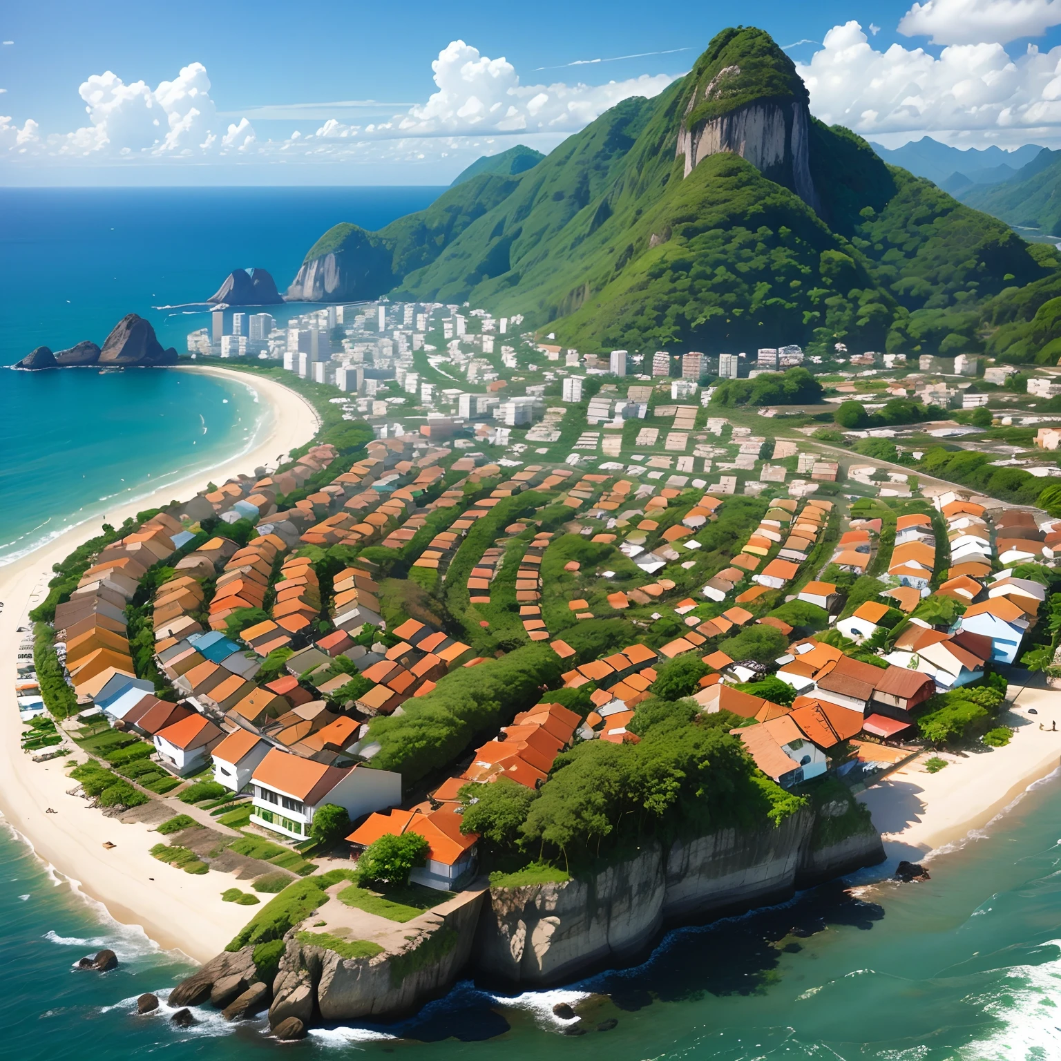 Brazilian fishing village