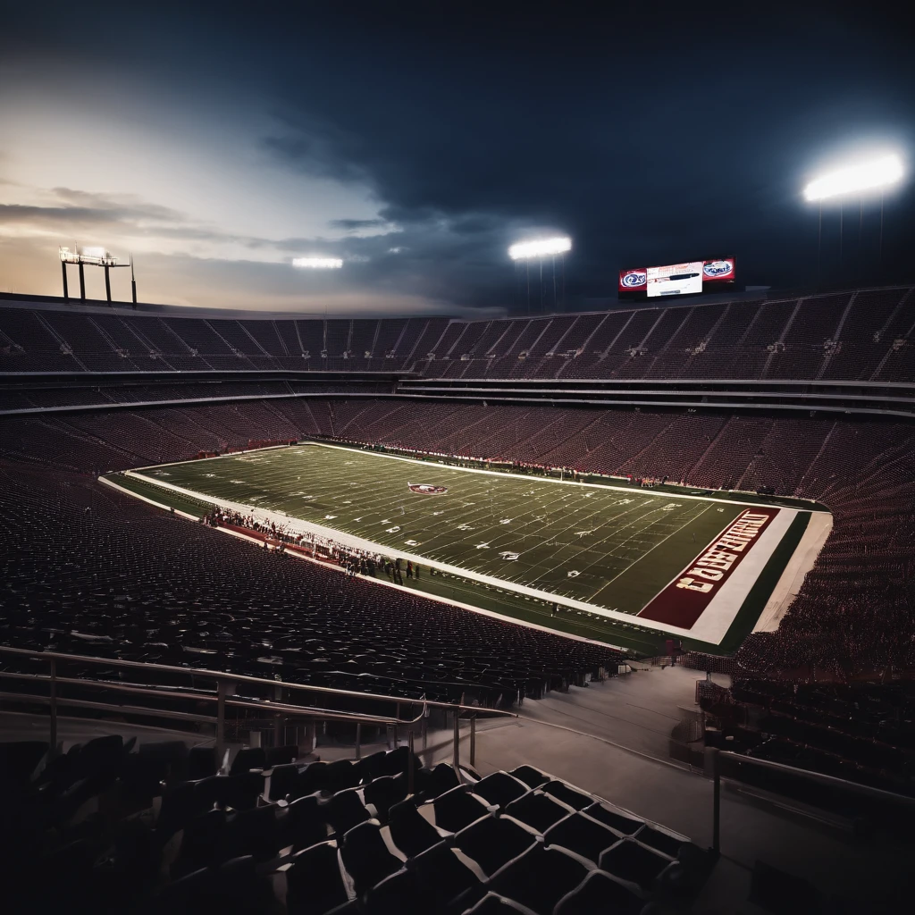 American football stadium, USA