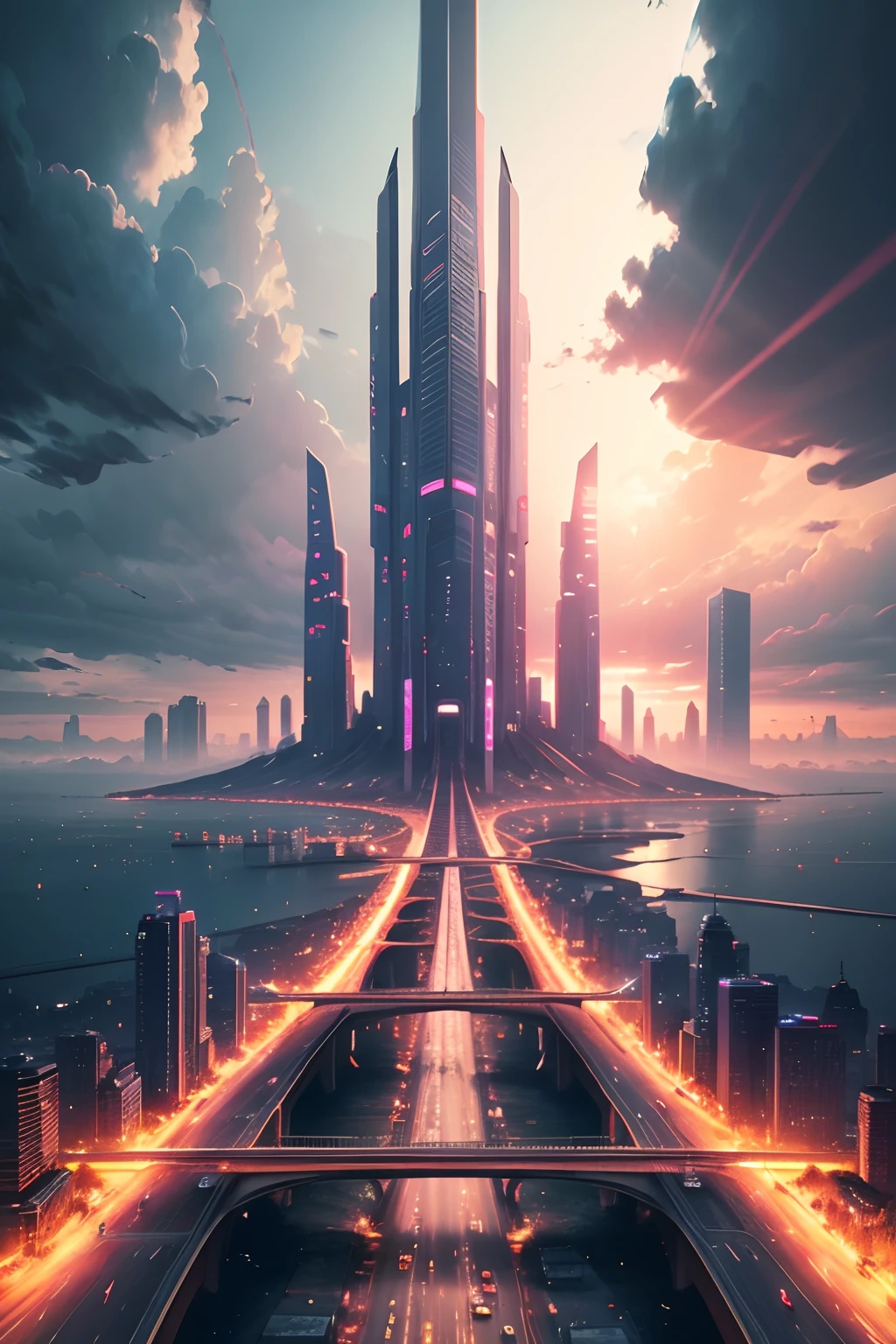 sunset sky