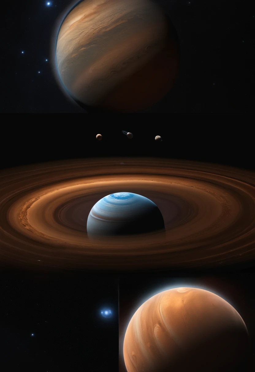 Cosmos,Planeta Terra,Jupiter and Mars