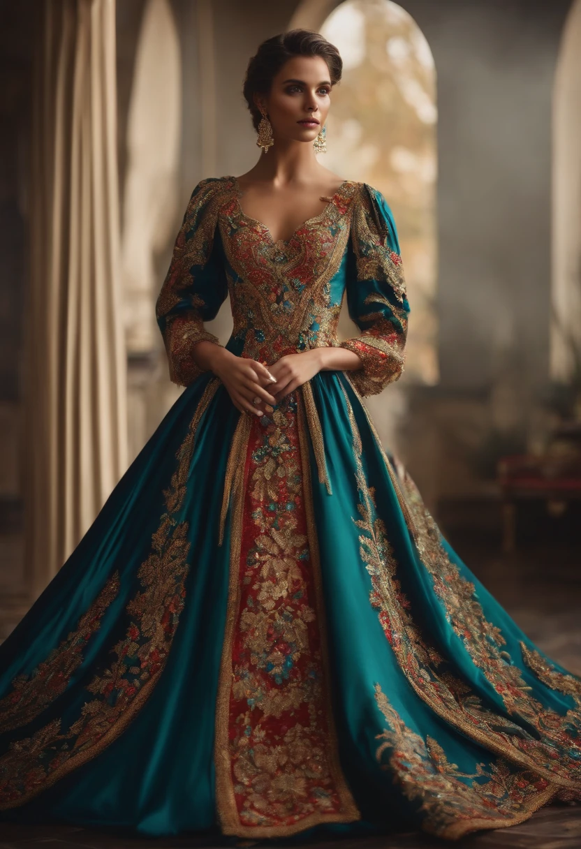 A beautiful dress with 8k resolu