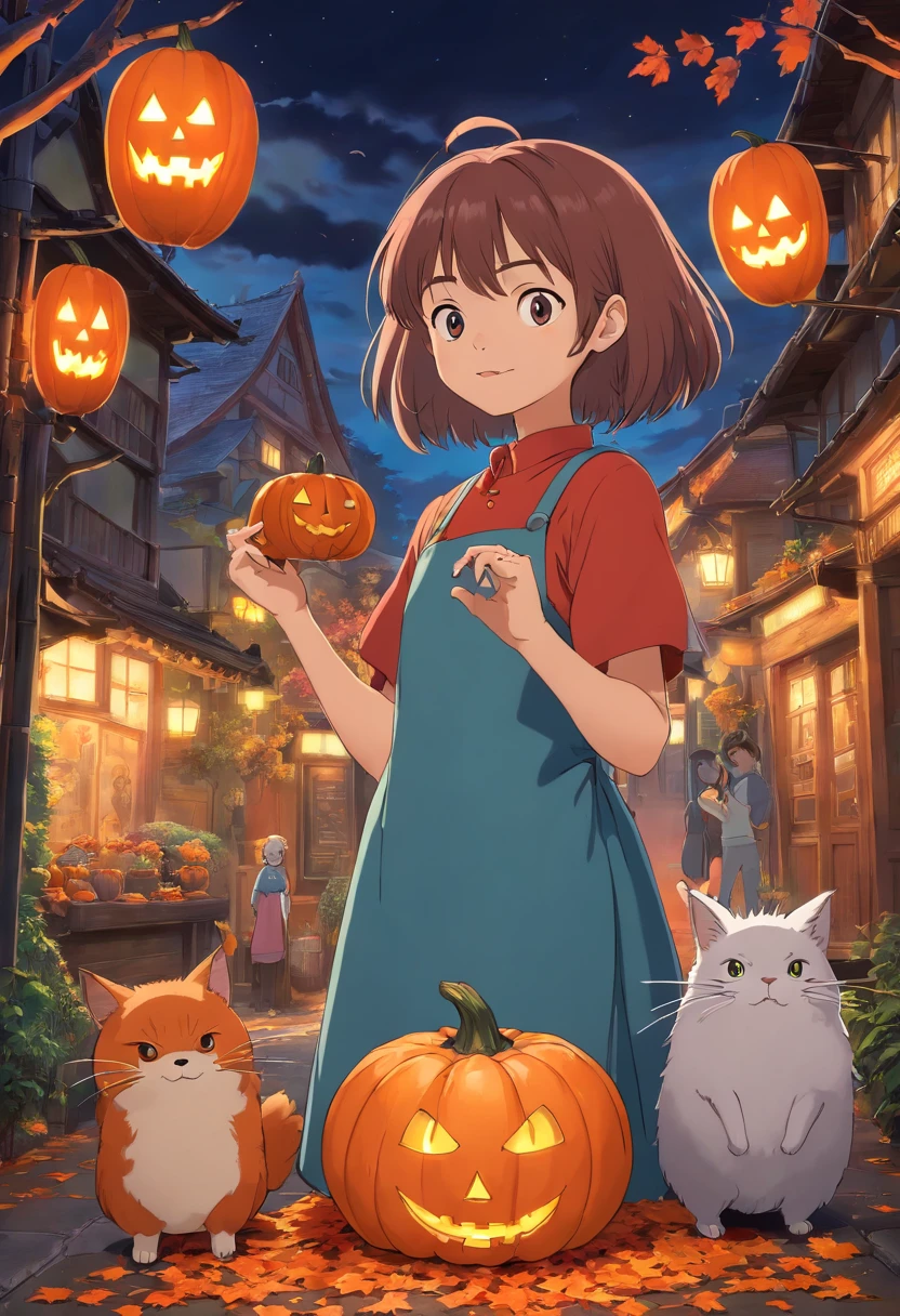Horror Halloween 4k hyper realistic