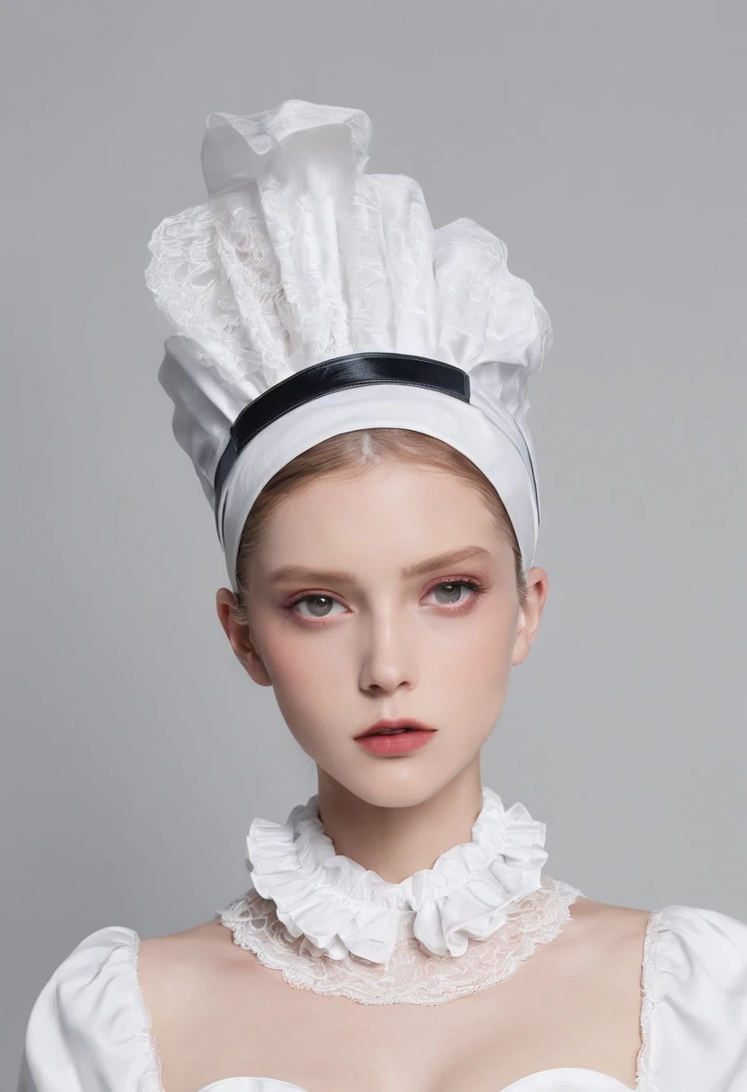 maid clothes,Take your eyes off,Pensive expression,bobhair
