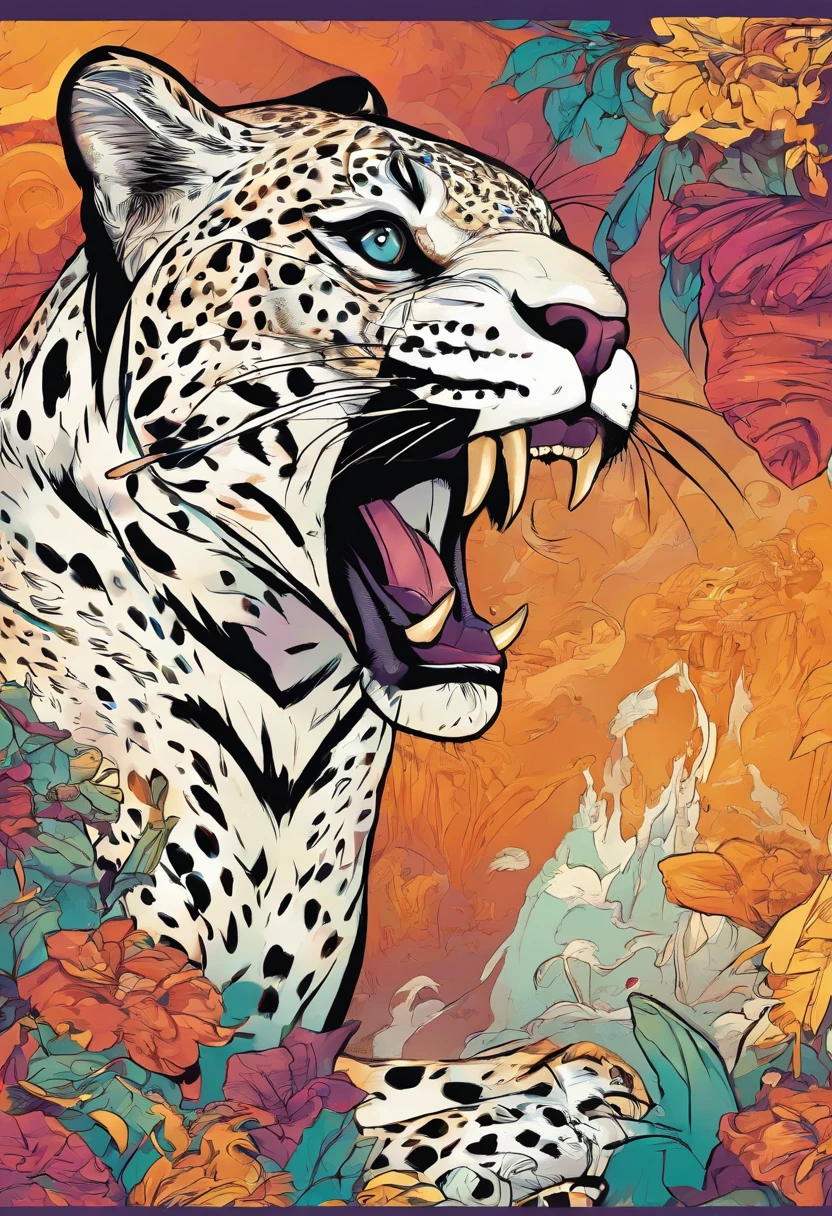 Jaguar looking to the side
