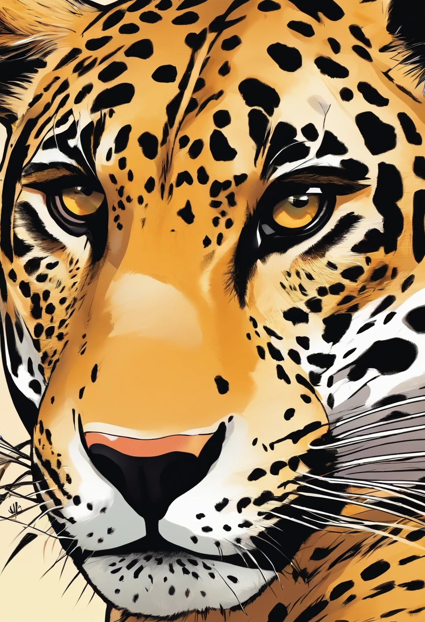 Jaguar looking to the side