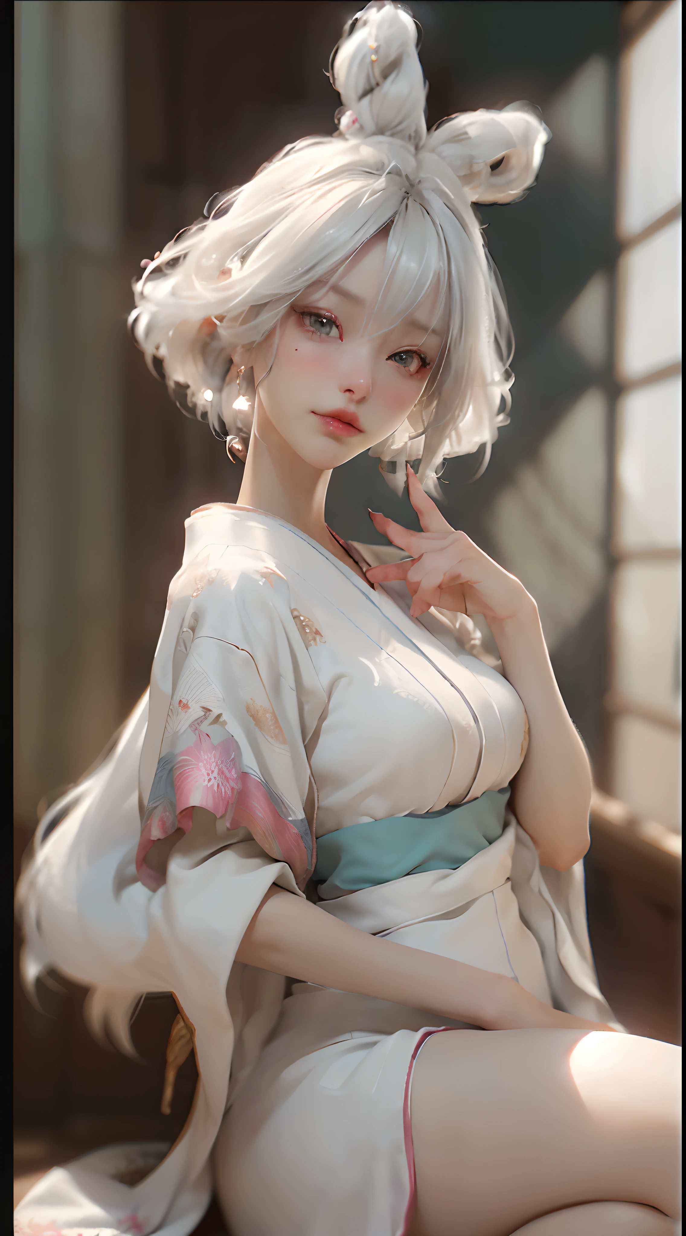 erotic, poking through top, nudistic, hentai, naked, camel toe, Photorealistic, high resolution, Artistic: Creativity, (mystical geisha:1.3), (arcane enchantments:1.2), (ethereal kimono:1.1), (enigmatic gaze), (intricate gestures:1.3), (incantations in the air:1.2), (celestial fan:1.3), (ancient scrolls), (spellbinding performance:1.2), (mysterious allure:1.1)., (Photorealistic), (Hyperrealistic), (Hyperdetailed), (analog style), (detailed skin), (matte skin), (soft lighting), (subsurface scattering), (realistic), (heavy shadow), (masterpiece), (best quality), (ultra realistic), (8k), (Intricate), (High Detail), (film photography), (shrp focus), (detailed skin texture), (elegant),Big breasts, full body, (Best Quality), ((Masterpiece), (Detail: 1.4), 3D, HDR (High Dynamic Range), Ray Tracing, NVIDIA RTX, Super-Resolution, Unreal 5, Subsurface Scattering, PBR Textures, Post-Processing, Anisotropic Filtering, Depth of Field, Maximum Sharpness and Clarity, Multi-layer Textures, Albedo and Highlight Maps, Surface Shading, Precise simulation of light-material interactions, perfect proportions, Octane Render, two-color light, large aperture, low ISO, white balance, rule of thirds, 8K RAW, white hair, eyelashes, black eyes