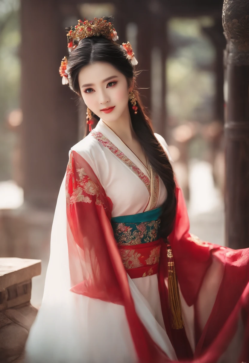 Best quality, Master, A high resolution, Wuxia 1girl, china dress, Super beautiful face, super beautiful eye, Super beautiful hair Super beautiful face，Super beautiful eyes，Super beautiful hair，femele，close-up all over the body