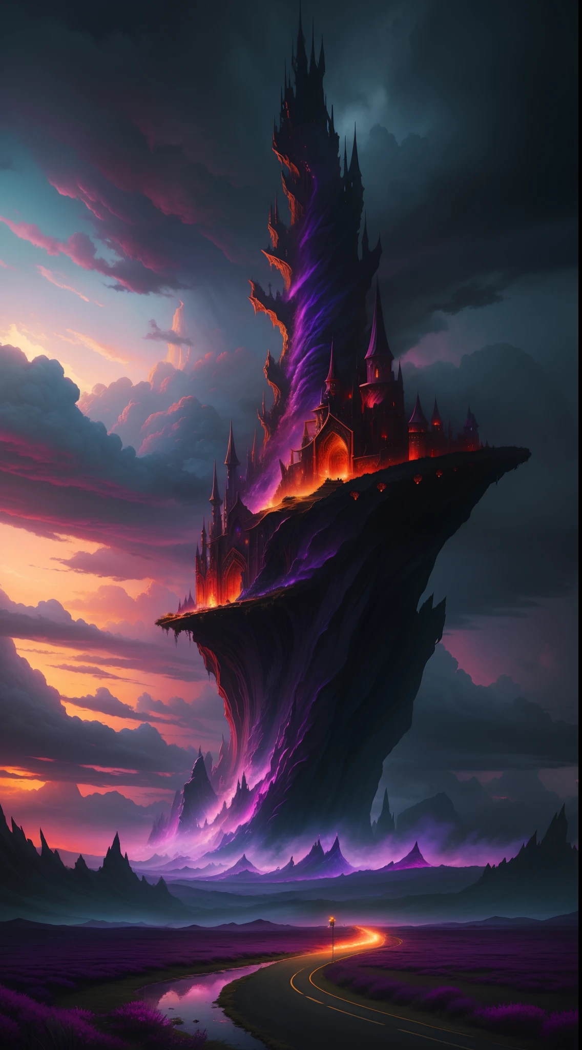artisticexpression
cloudyday
darkclouds
dreamscape
fantasyart
fantasyworld
landscapepainting
vividcolors, red purple clouds,
epicjourney
epicart
magicalmoments
imaginarylandscapes
enchantedjourney
fantasytravel
chromaticclouds
roadtripfantasy
canvasadventure