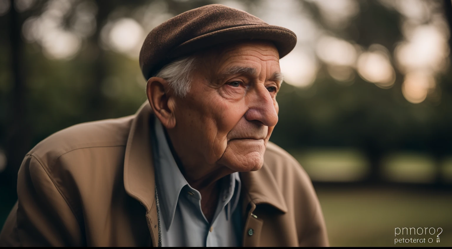 Older man wearing a hat and jacket looking to the side, foto do retrato de um homem velho, O olhar de um idoso, retrato do homem velho, Retrato de 50mm, foto de um homem, 7 0 mm portrait, Retrato de 60mm, um velho, color photograph portrait 4k, cinematic portrayal, Close Up foto retrato, Wise old man