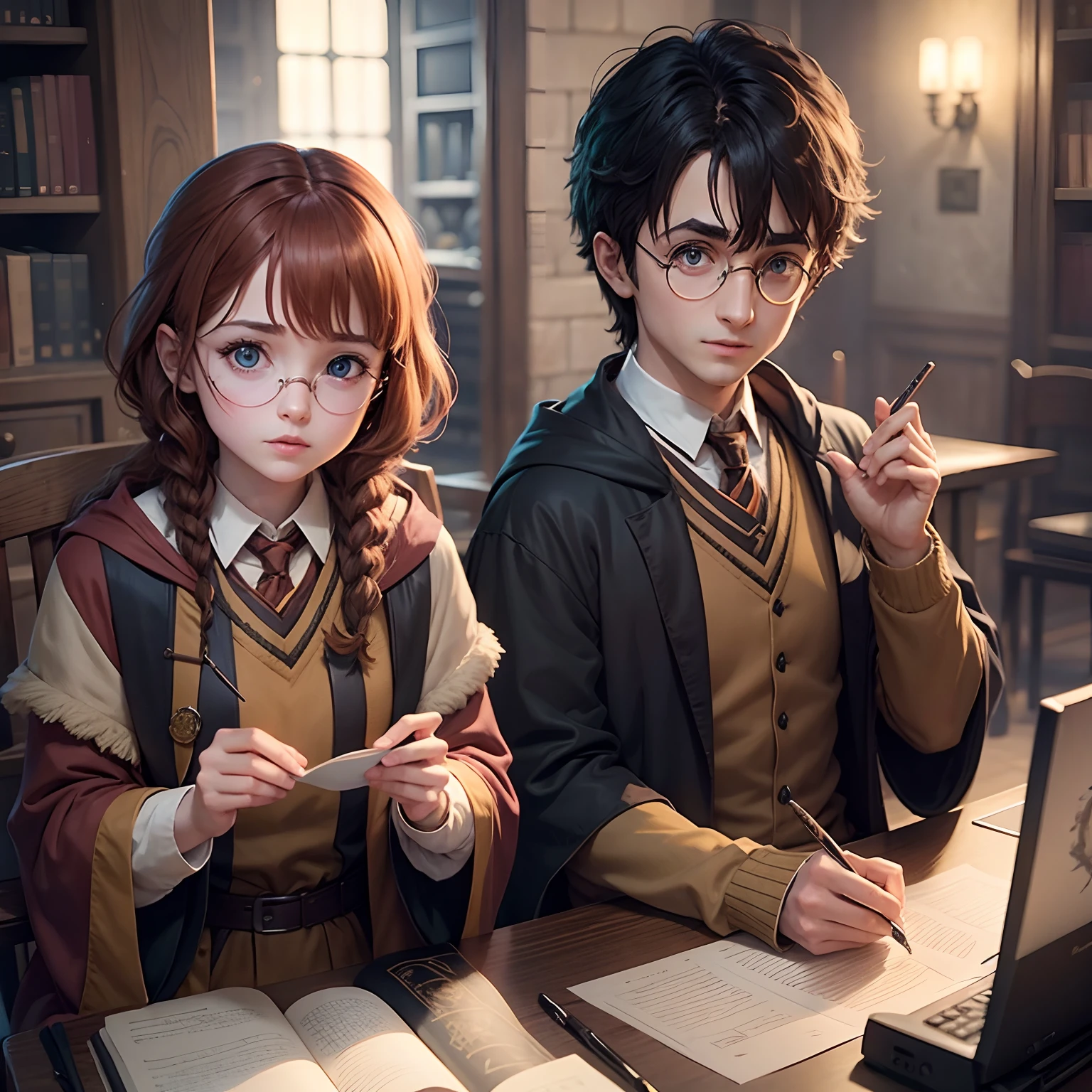 Create Harry Potter characters in anime