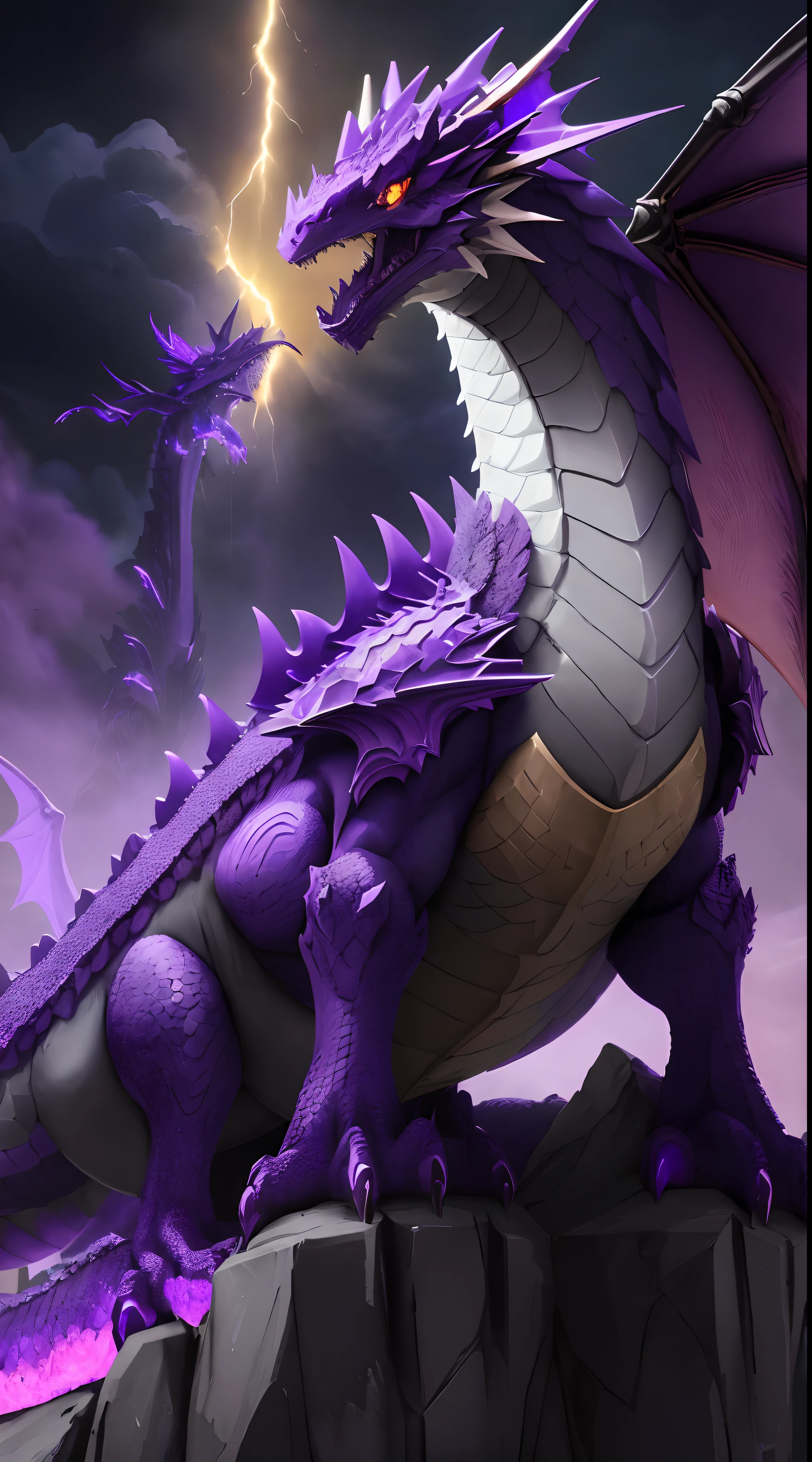 4k, 8k, fine details, hd, (ultra detailed), a beautiful and detailed full size portrait of a female (((big boobs, big boobs, big , big , sweating, vagina, nipples))), anthro dragon, maleficent, (((dragon tail, black body, purple skin, green eyes, glowing eyes, empty eyes))), (((correct anatomy))), clawed_fingers, (((Dragon Wings, purple wings))), scales, tan_scales, shrink body, sexy body, goddess, alone,, non-mammal breasts, goddess, wide hips, kenket, Ross Tran,ruan jia, trending on artstation,foxovh, cenematic lighting, detailed background, night, storm coming, ((((covering , breath))), looking at viewer, big butt, big butt, (((side view, close up shot))), flying, (((outside, distant rocks, night))), scales, detailed scales, (((solo))), (((evil smile))), gravel, open mouth,