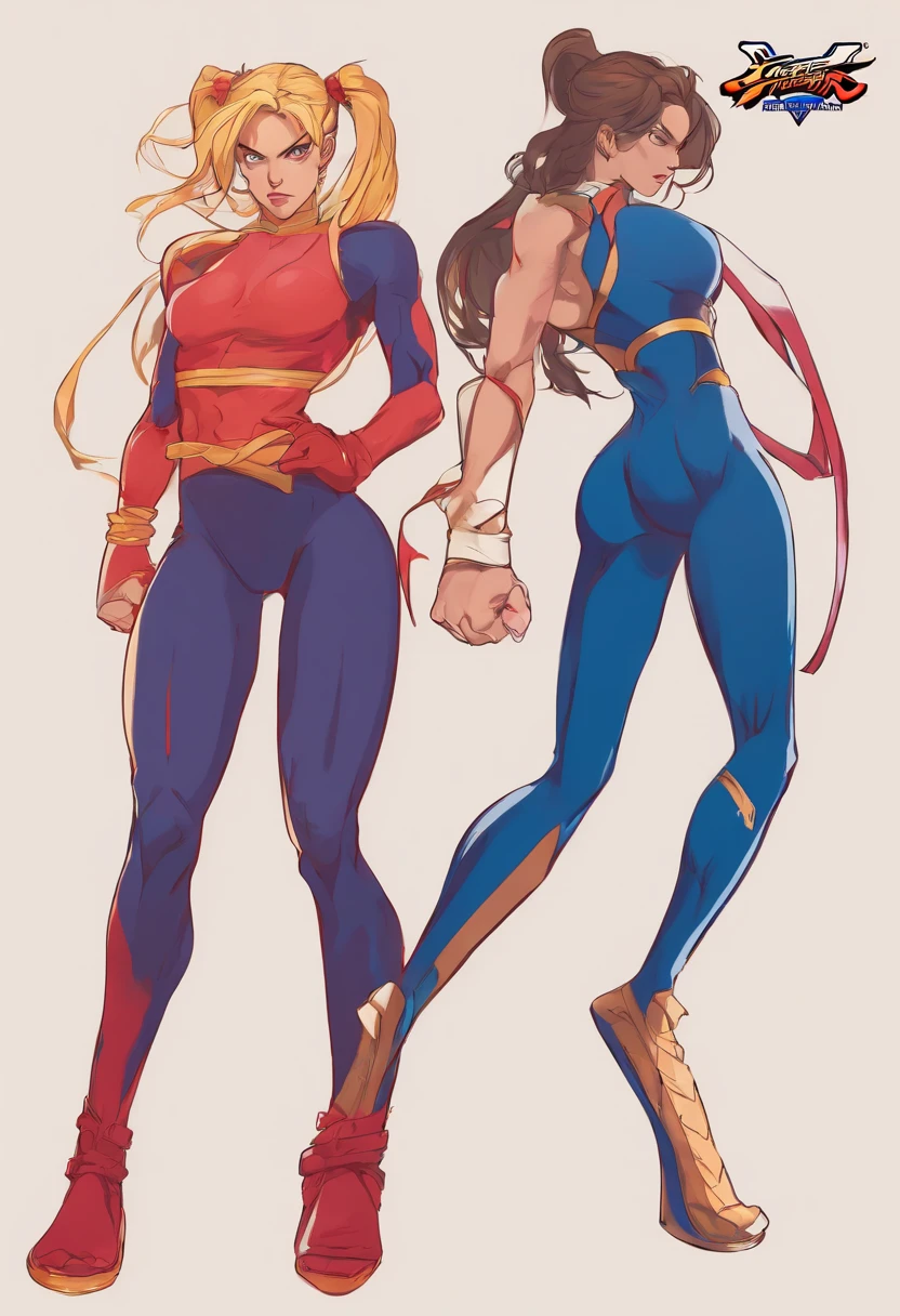 tightsuit，schoolgirls，Whole body diagram，Raised sexy，Supergirl，DC，