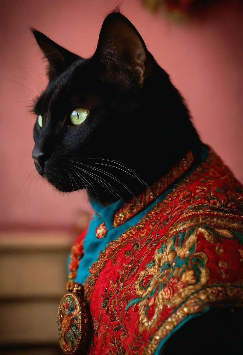 um gato