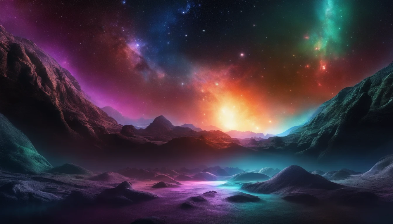 Fancy Space HDMI Background