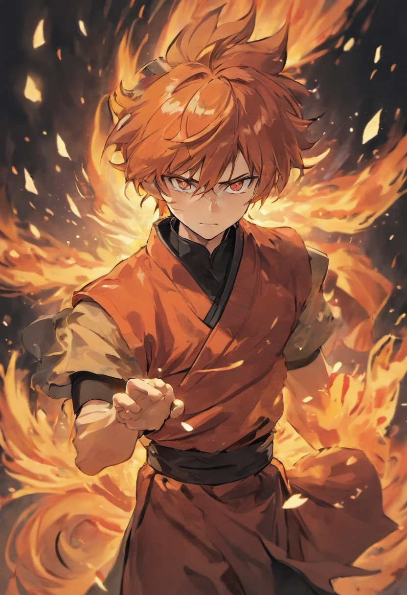 Kitsune mask, ninja, male, black hair, long hair, muscular