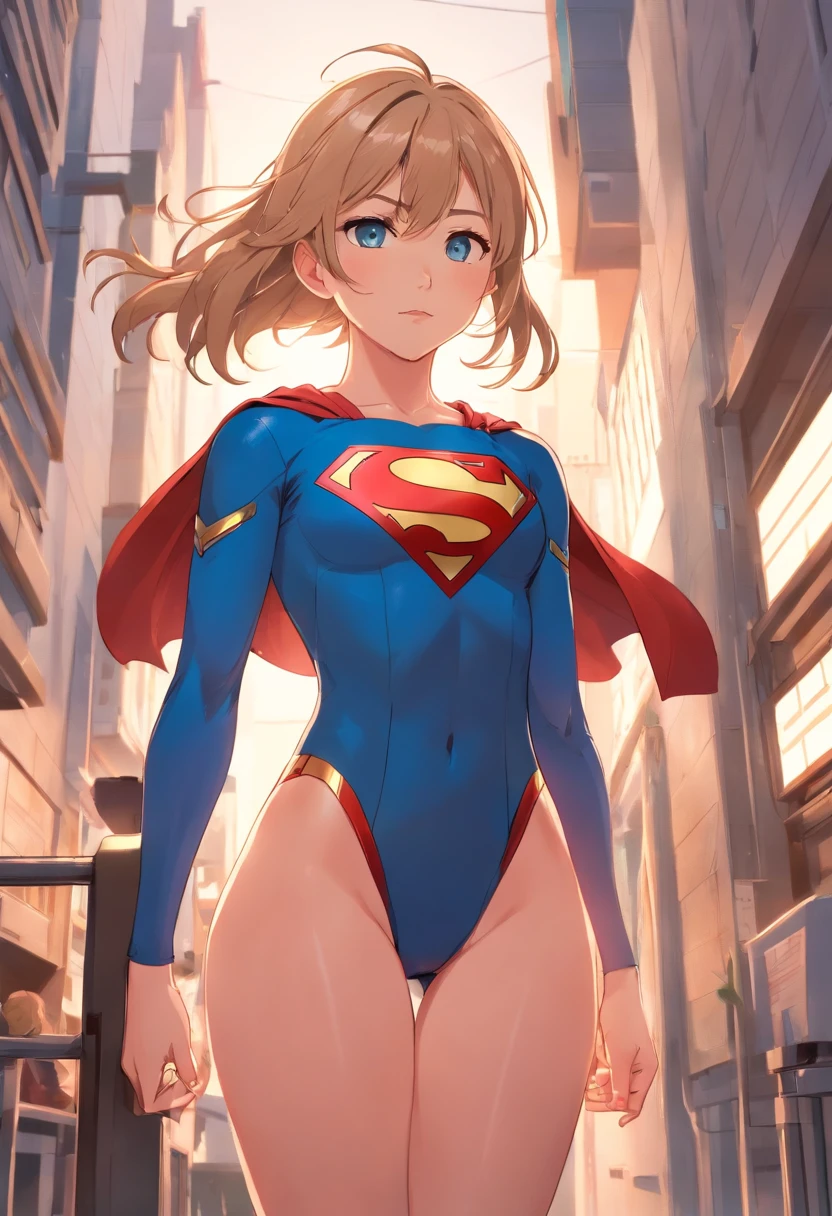 tightsuit,girls,Whole body diagram,Raised sexy,Supergirl,DC