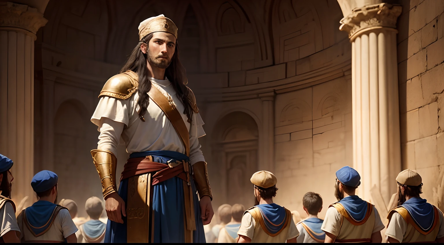 Joshua in the Bible tells the story of a man who led the children of Israel to victory in the conquest of God's promised land.