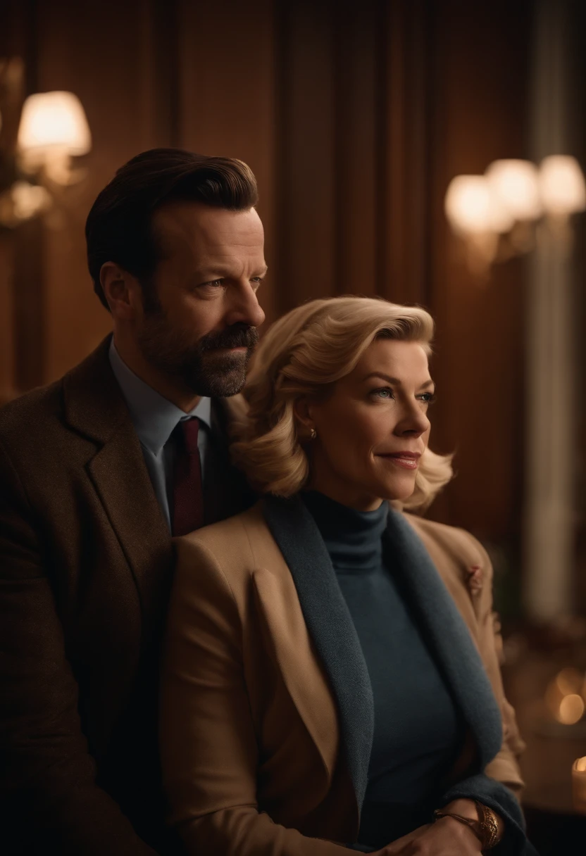 jason sudeikis ted lasso hannah waddingham rebecca welton como um casal
