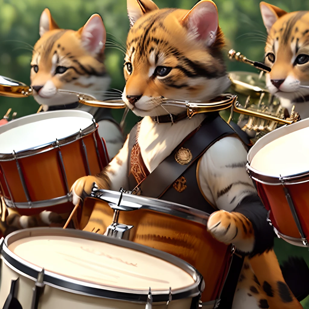 Drum Flute Corps
Animal children
Multiple people
personification