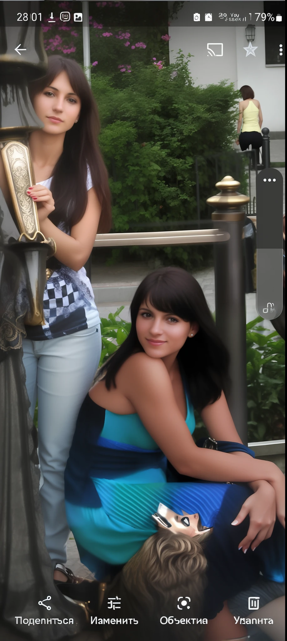 There are two women, who pose for a photo together, leaked photo, alina ivanchenko, ekaterina, 30-year-old woman from cuba, low quality photo, taken in the late 2010s, taken in the late 2000s, Paris 2010, photo 2 0 1 0, magdalena radziej