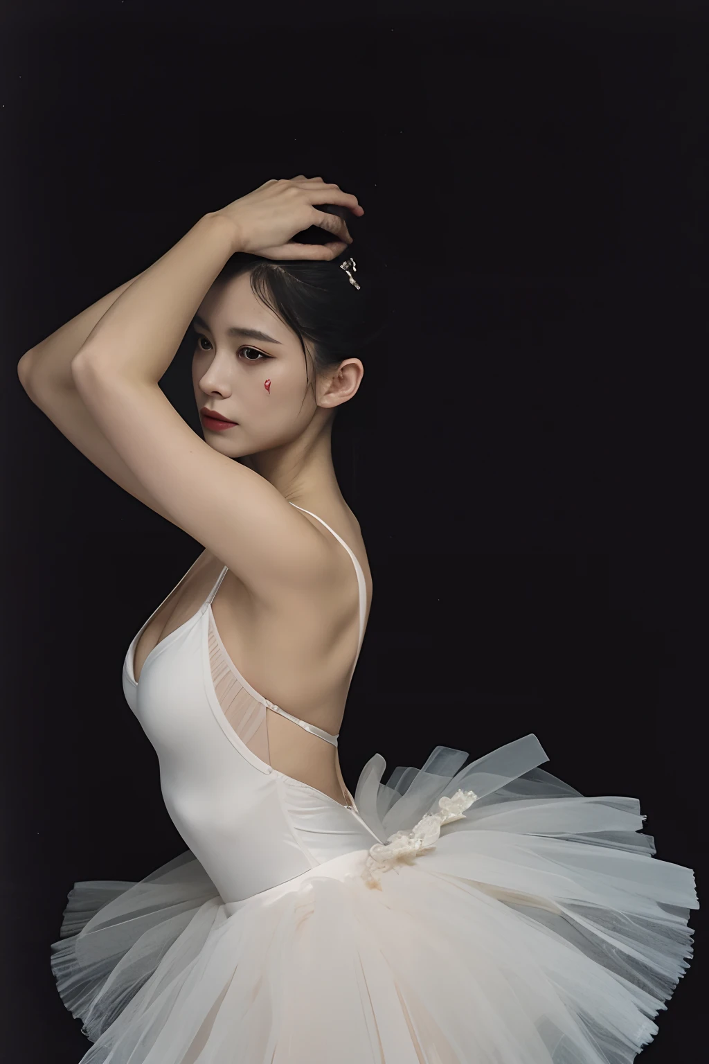 masuter piece、Devil's Theater、Very beautiful classy ballerina、Fallen ballet、Dancing naked、Very embarrassing、shame、miserable、mournful、hopelessness、Evil pleasures controlled by the devil、Sexual torture、agony、full of sweat、Beautiful bountiful breasts、tutu、ballet pose、