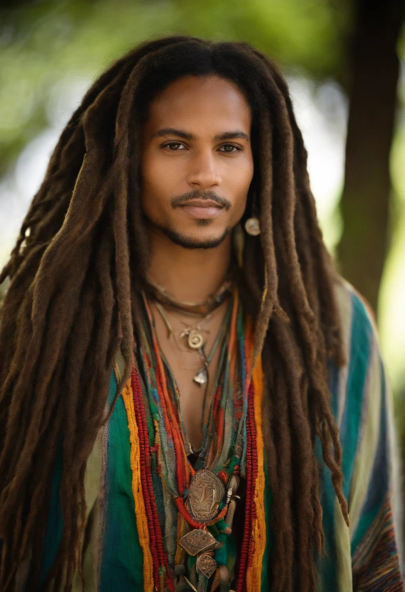 dreadlocks hippie seios grandes cintura fina