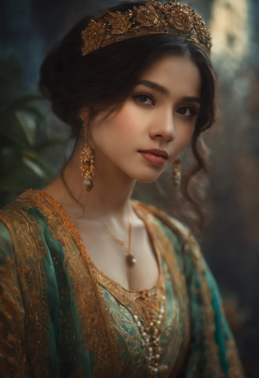 masutepiece, Best Quality,Portrait of 1girl,