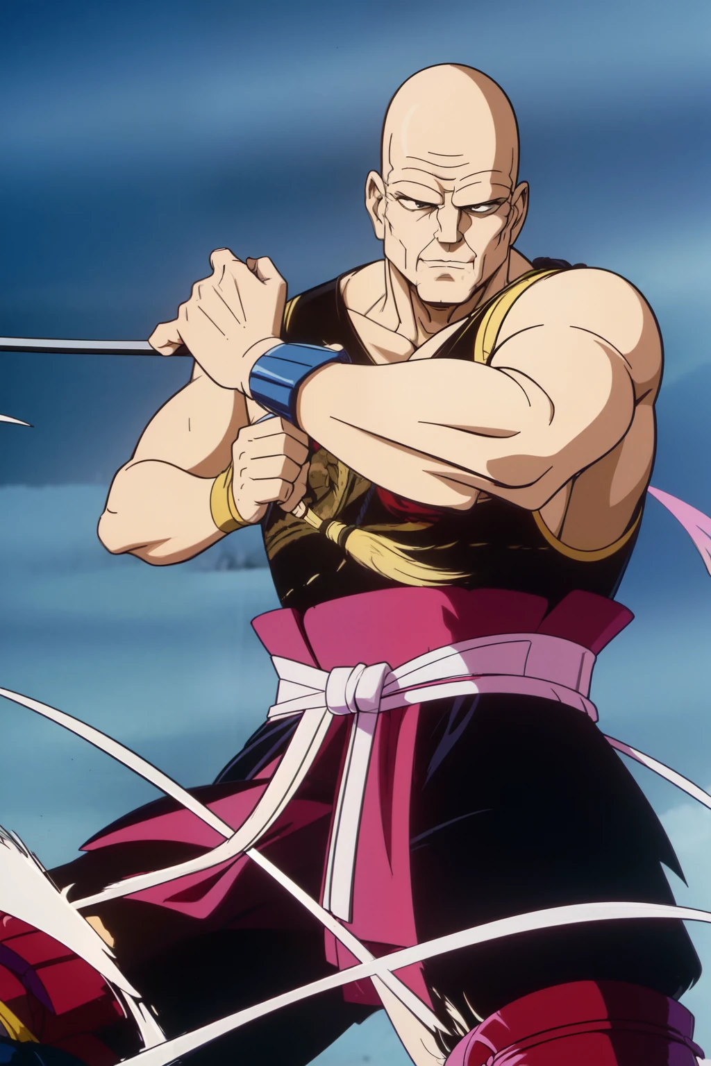 Hünkel,bandage,Silver Hair,Hulk-like body,18-year-old boy,Huge penis,((Being pinned down by black tentacles)),Open your arms wide and clench your fists,Open your mouth wide,Wide, unfocused eyes,Many protruding veins,((Countless black tentacles attack from behind)),((Shoots purple mist from his chest:1.5)),Full body images,Painful expression,Black undershirt,Huge erect penis,A lot of sweat, tears, drool and semen,In the middle of the Colosseum,Gives off an evil aura,Standing karate stance,Toned Muscles