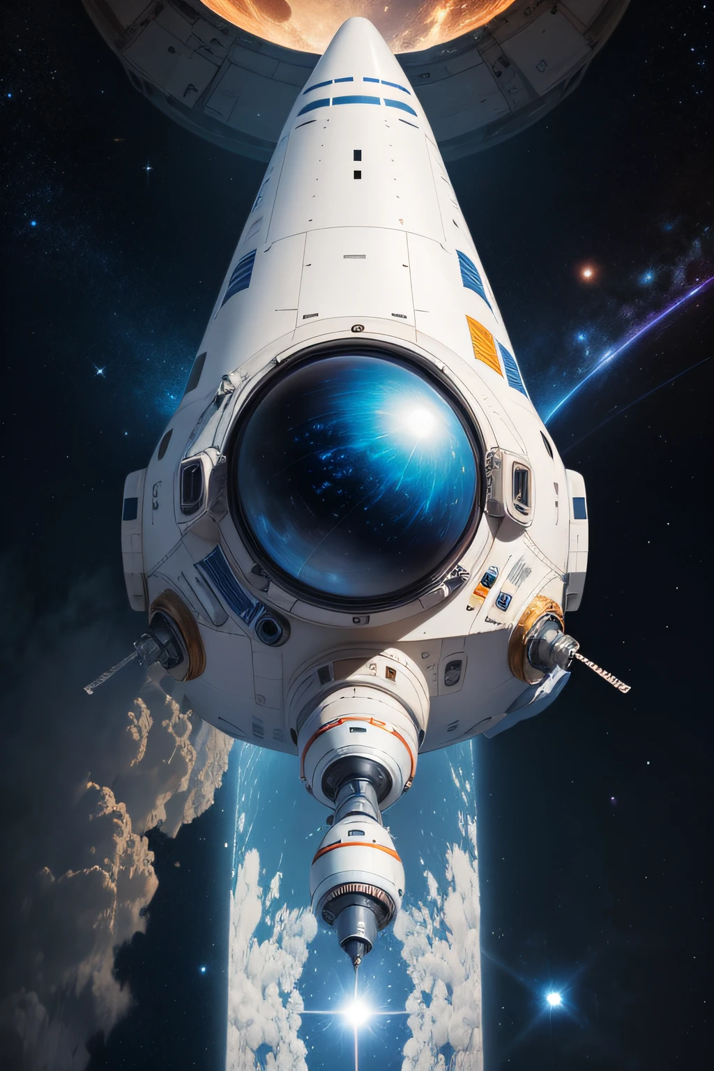 kosmos，The astronaut，space ship，space craft