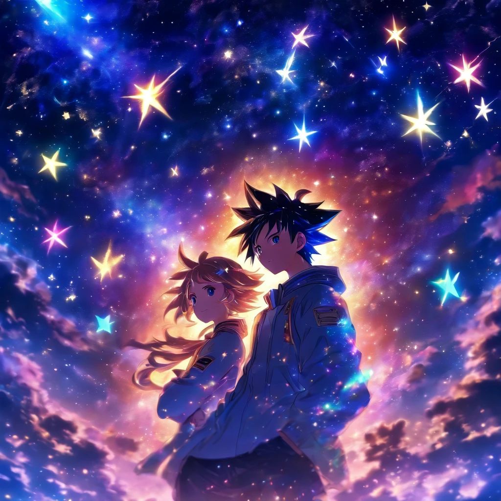 In the infinite universe, In a starry sky shrouded in total darkness, Shining stars tell special stories. Tell me the story of that star