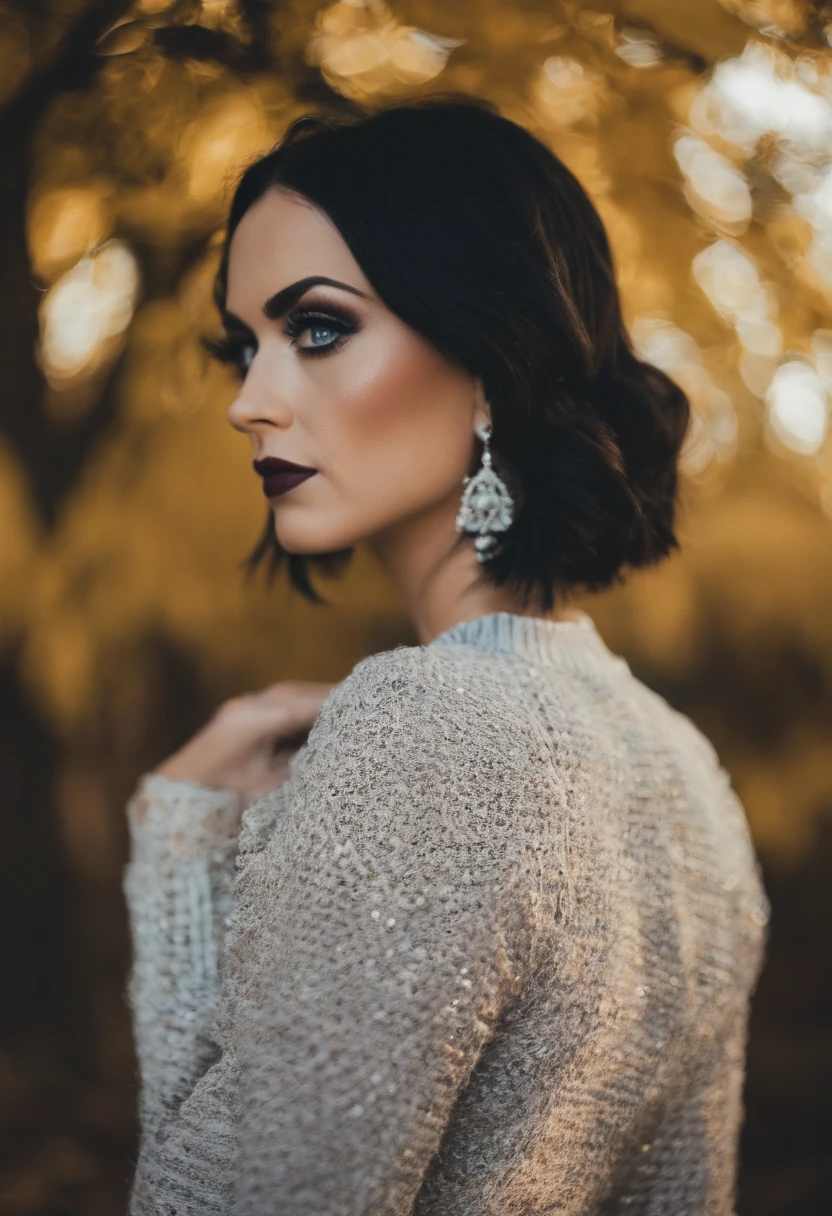 katy perry wearing sweater, portrait, beautiful face, pretty eyes, outside, portrait, park, trees, teeth, eyes open, ward winning photo, best quality, upper body, JenniferConnelly, nikon d850 film stock photograph 4 kodak 400 camera f1.6 lens rich colors hyper realistic lifelike texture natural lighting trending on artstation cinestill 800, (100mm lens)