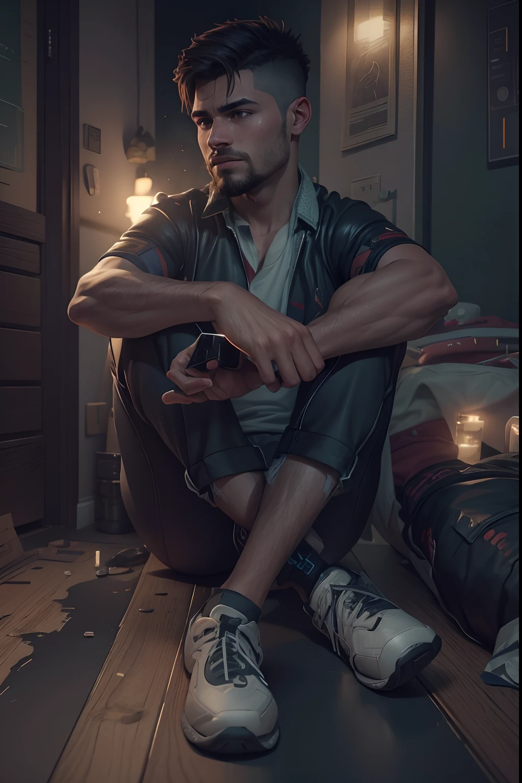 Gaming background, realistic,male, 8k