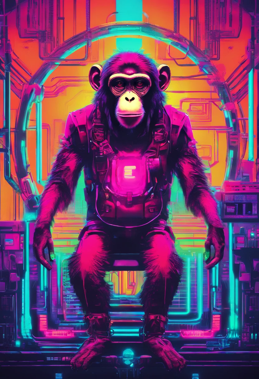 Monkey　Seeing Monkey Hearing or Monkey Saying Monkey