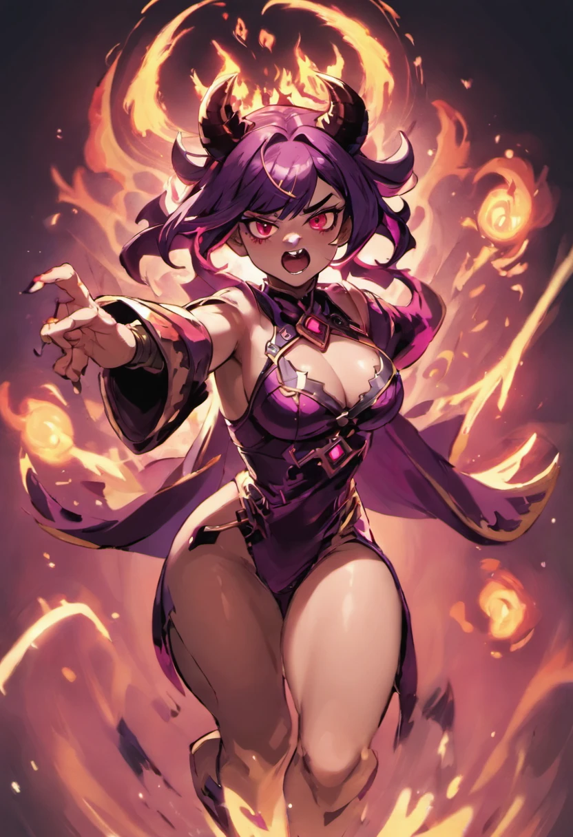 Demon Lord,Princesa das Trevas, Mulher jovem bonita