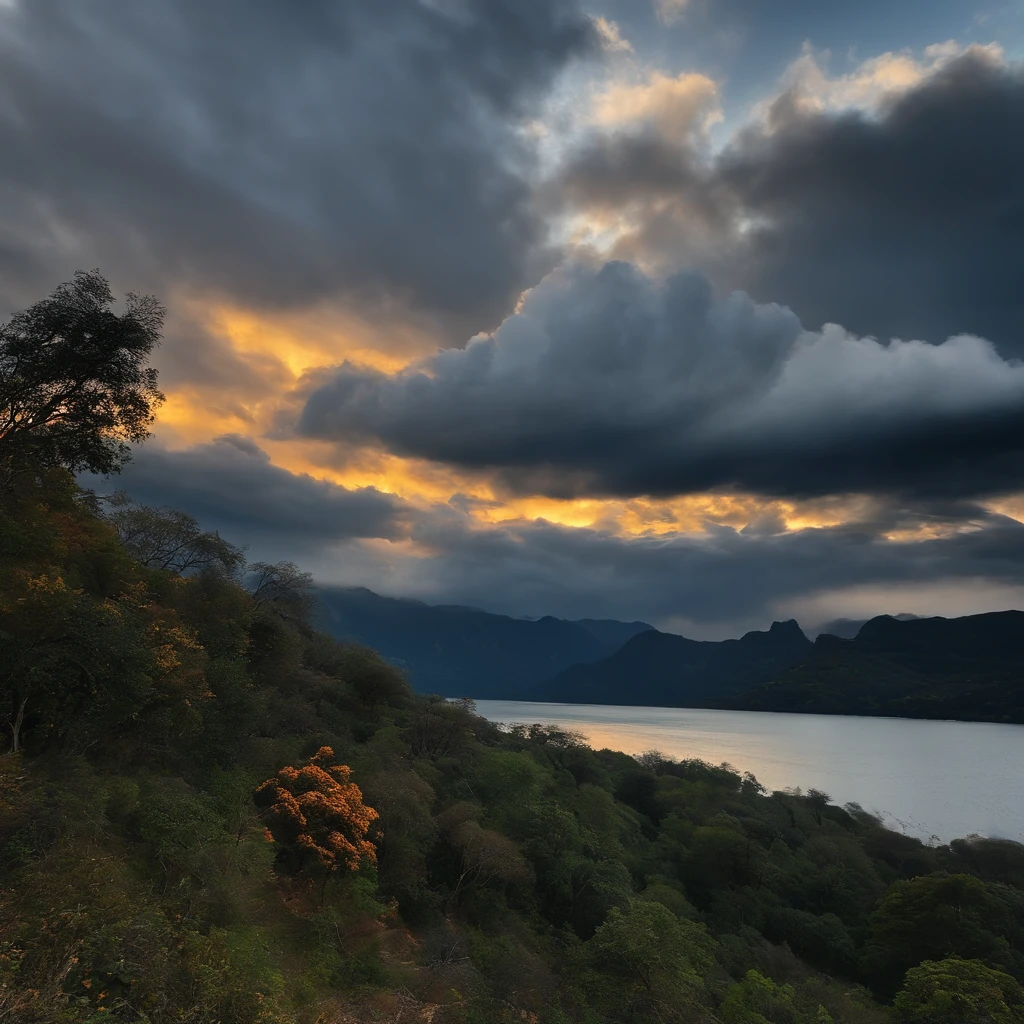 Half-light and half-dark clouds and wild,Be realistic,Like the real world