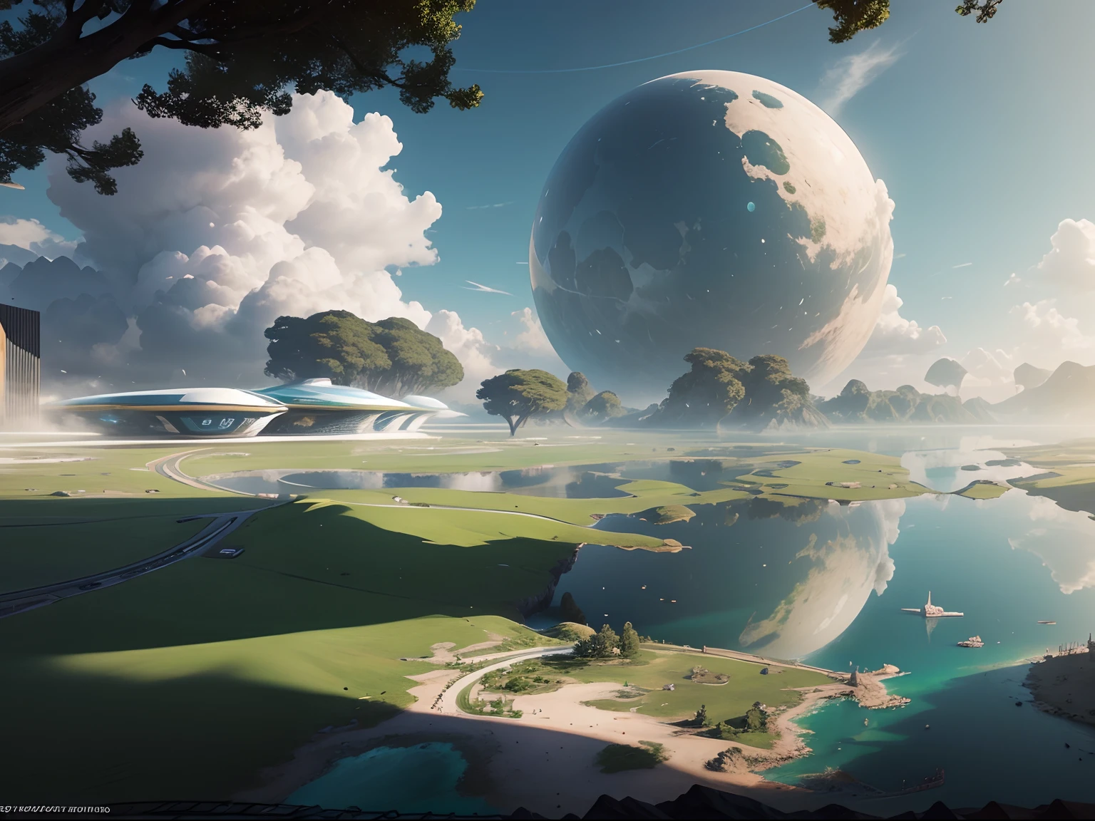 2050 future world realistic graphics