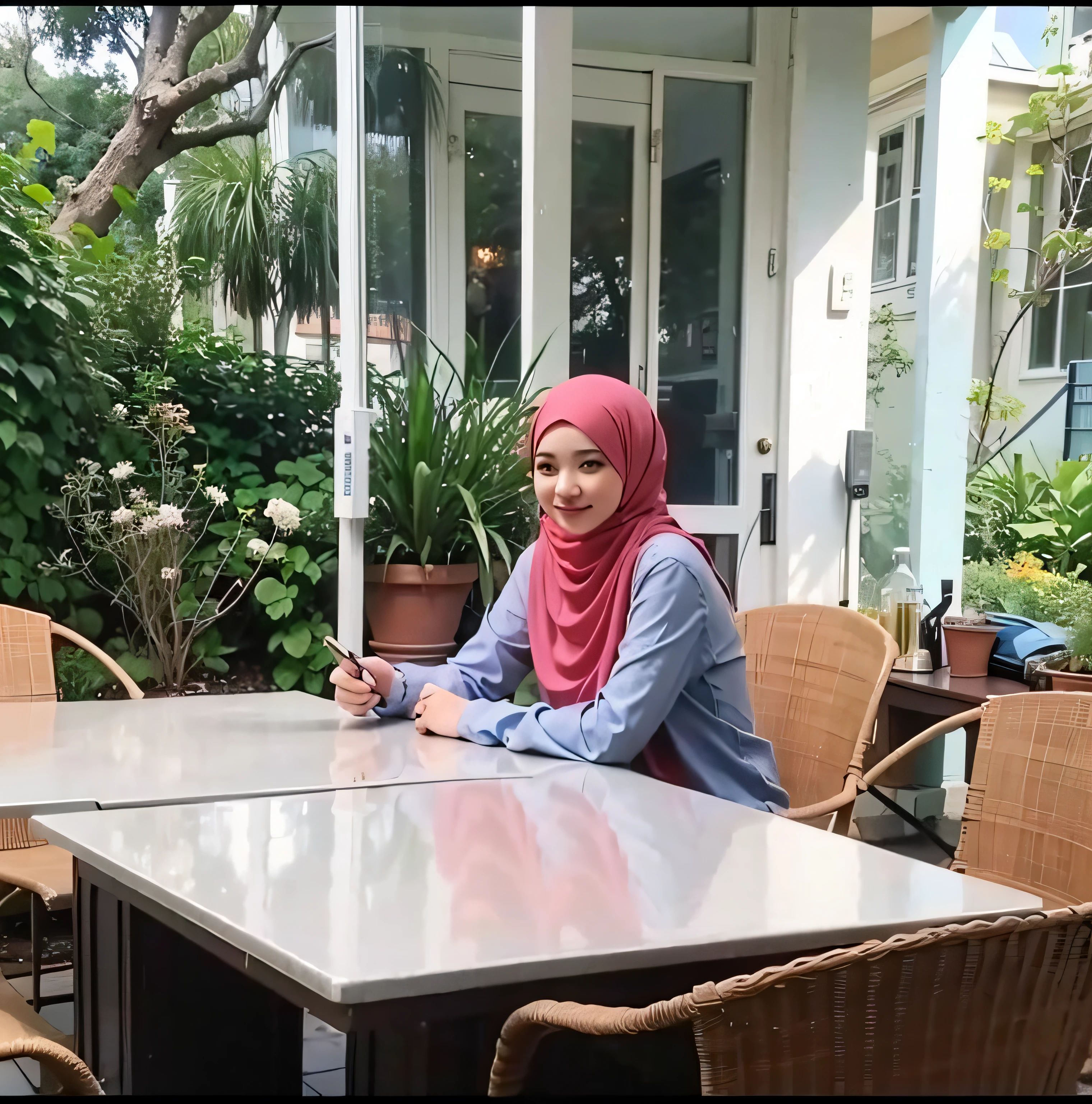 Beauty girl with hijab