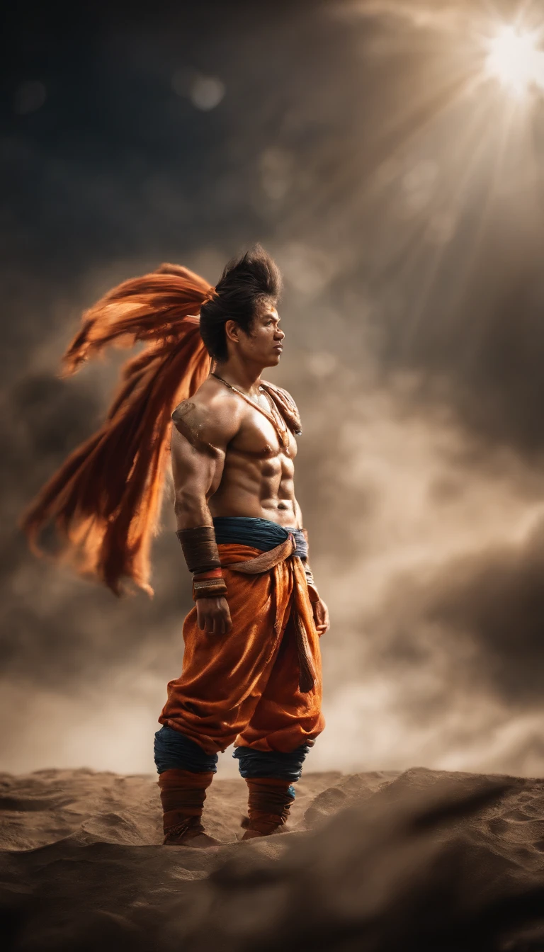 Goku, Ultra Hd, Sombras y luces detalladas, textura 4k, poses diferentes,