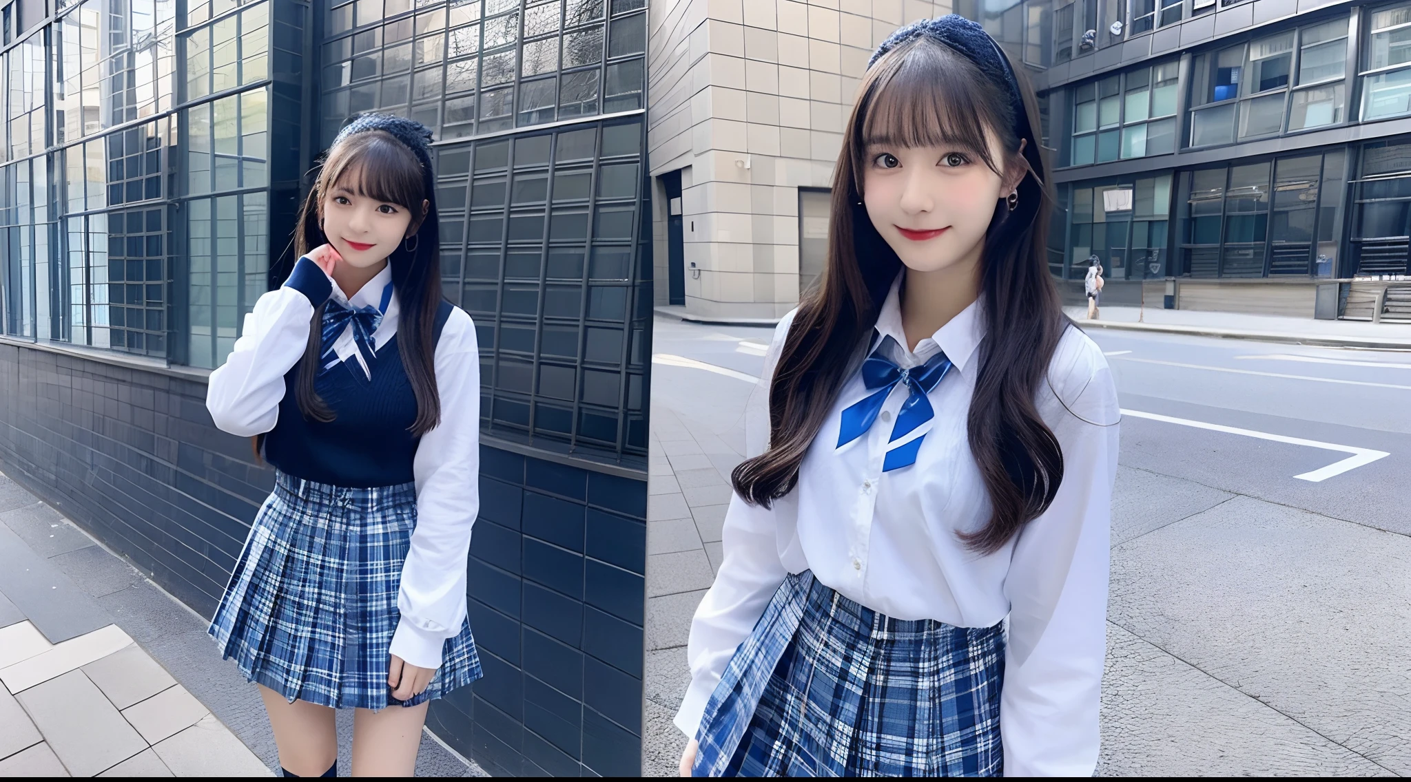 Cute Girls､Idol､high school girl､mini skirt､sit