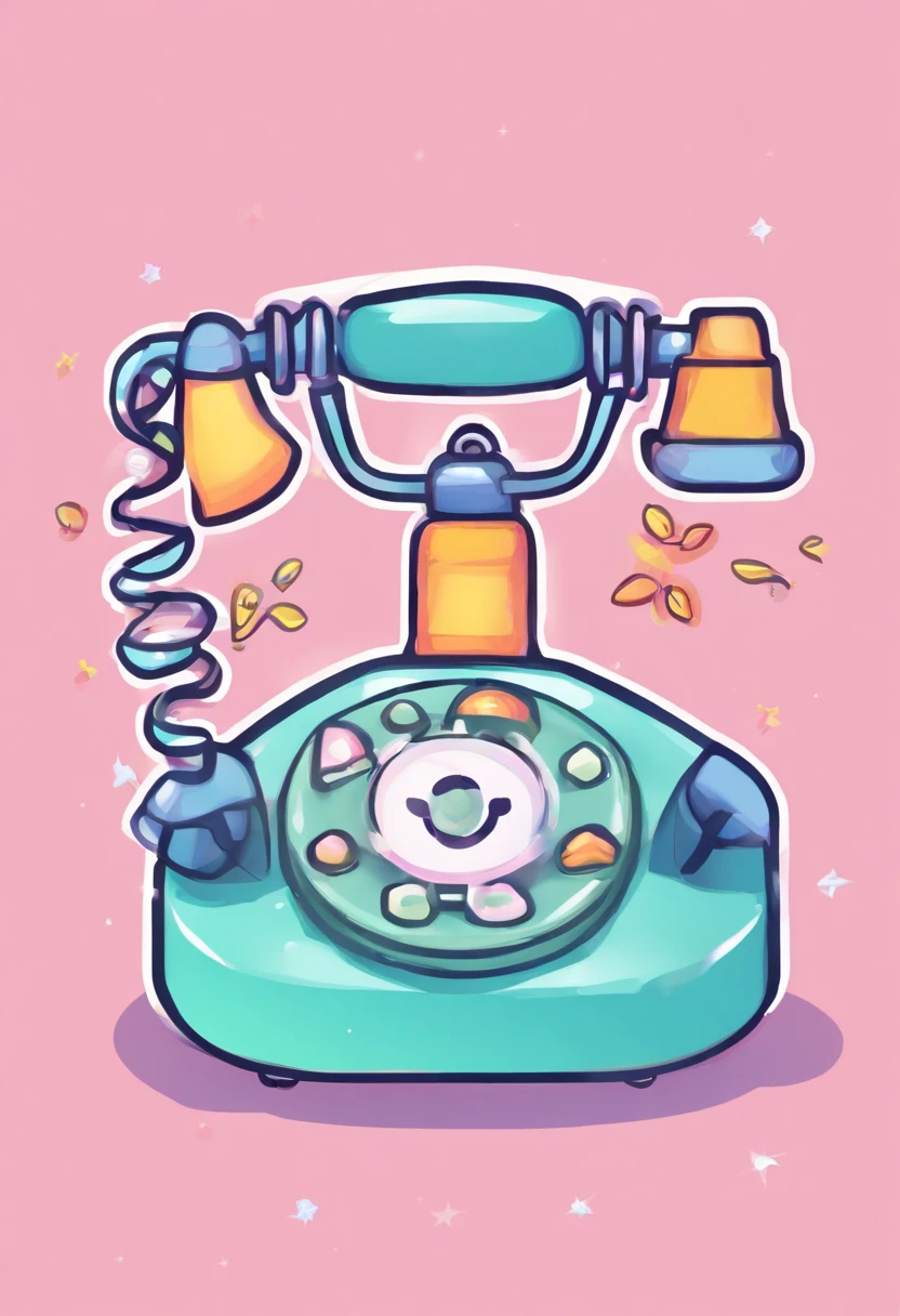 Phone icon design，icon,Phone icon,illustration，cute illustration，