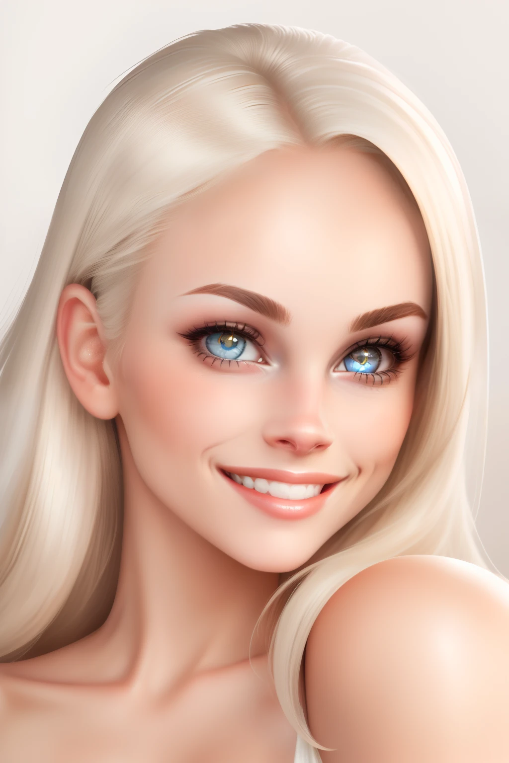 (Best quality,Ultra-detailed,Realistic:1.37),Beautiful detailed eyes,beautiful detailed lips,Extremely detailed eyes and face,long eyelasher,Smiling face,An expressive smile,Dimples cheeks,Naturally white teeth,cute smiling,Happy eyes and mouth,Facial features complement each other,Natural-looking flawless face,Clear and bright eyes,Plump lips,Sparkling eyes,Teeth are shiny and healthy,Lovely smile,Hefty Smile,Charming and charming face,Perfectly shaped eyes and lips,Mesmerizing facial expressions,Impeccable complexion,defined eyebrows,Soft and soft lips,Cheerful and seductive smile, Radiant hair,Cheerful appearance,Facial symmetry and harmony,Sparkling white teeth,Cheerful and lively expression,Positive and uplifting emotions,Infectious and happy smile,Lively and sparkling eyes,Vibrant and rosy cheeks,Naturally enchanting beauty,vibrant and glowing skin,Expressive and attractive eyes,Attractive and seductive lips,Cheerful and pleasant face,Fresh and youthful appearance,Energetic and lively expression,Cute and vibrant features