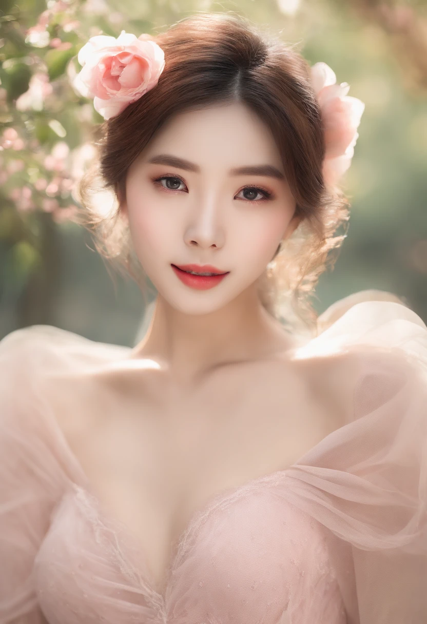 Vue face, (poitrine plate), skindentation, (23 ans), mode tendance belle belle fille, douce et attrayante fille chinoise, 20 ans, delicate and sexy collarbone, Visage ovale attrayant, 双眼皮, smart peach blossom eyes, pink lips, petit nez, nude, ultra high def, Ultra Definition, Photo du corps entier, Transmission lumineuse ultra-mince, Soft and playful upper body, transparent, Real, naked