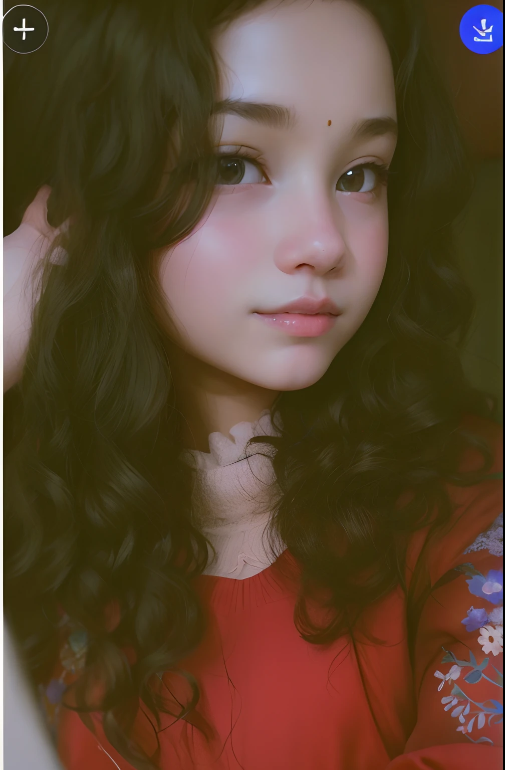 Cute, realism, female anime character