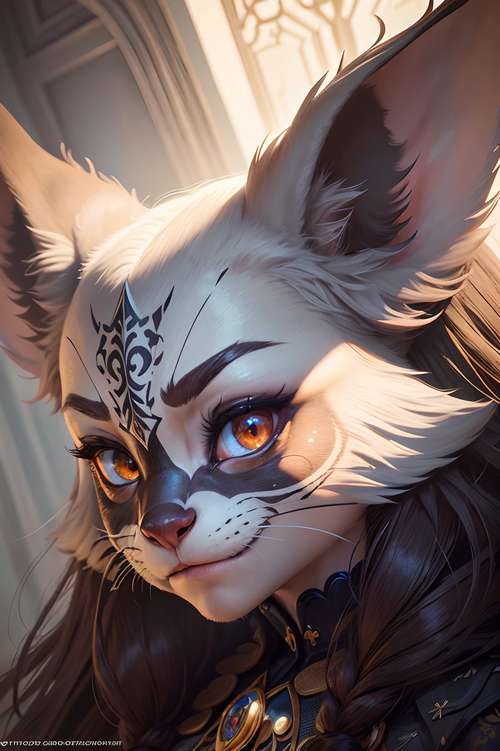 Highly detailed portrait of the beast, Disney, symmetrical face, symmetrical eyes, looks at the camera, stunning photography, photorealistic, art station, soft pastel colours, highly detailed, intricate, path tracing, illustration, insanely detailed, shadow mapping volumetric light, specular lighting