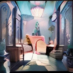 Coral Palace Heart Sea,Beth,sit on a bed,Be red in the face,Bare chest